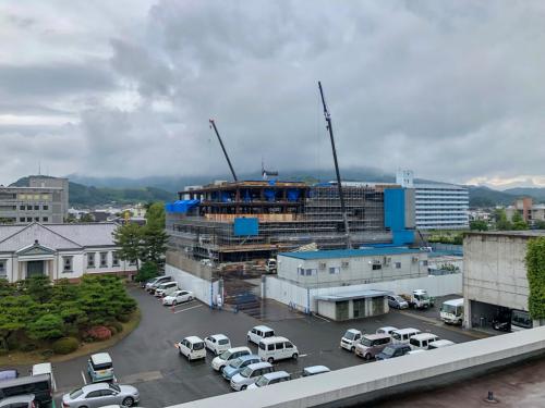 ６月1８日新庁舎建設状況