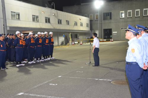 氏家市議会議長より激励のお言葉