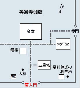 総本山善通寺南大門地図