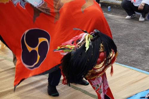 下川原獅子組獅子舞写真２