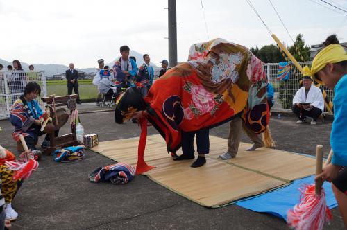 下川原獅子組獅子舞写真３