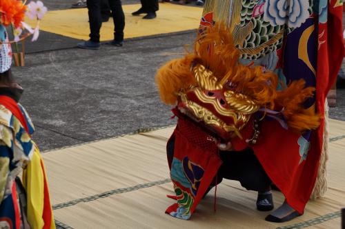 上川原獅子組獅子舞写真３６