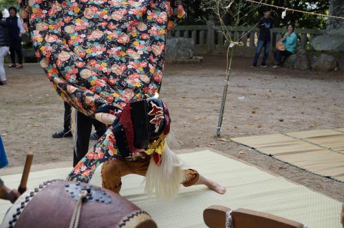 南原獅子組獅子舞写真３４