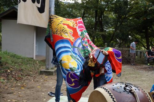 北原獅子組獅子舞写真３６