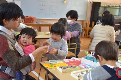 お面づくり