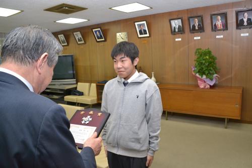 市長賞　授与