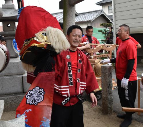 西下所獅子組写真1