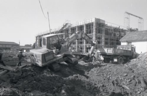 現庁舎建設時の写真７