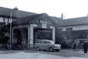 昭和39年ごろの善通寺駅