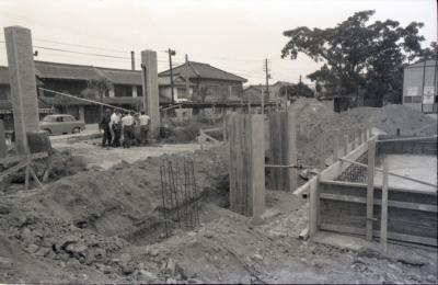 現庁舎建設時の写真５０