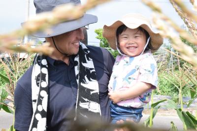 参加者の子どもの写真