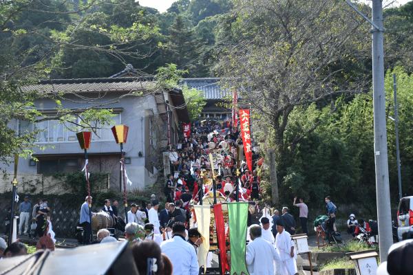 大麻神社御旅所への道のり