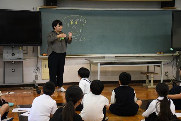 演劇ワークショップの写真