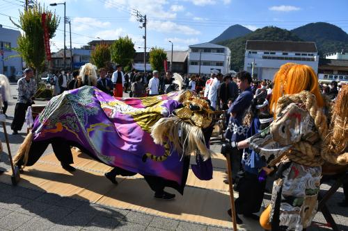 東下獅子組2024年空海祭り0３