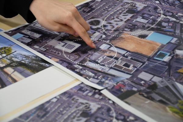 ワークショップ地図の写真