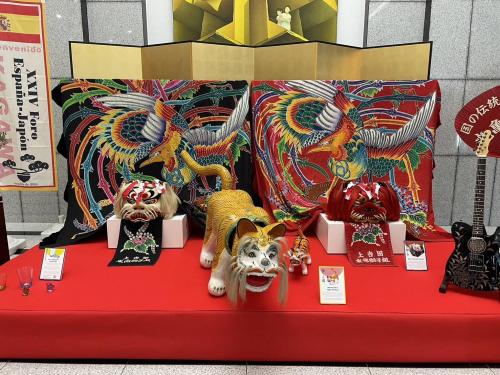 上吉田東部獅子組展示２