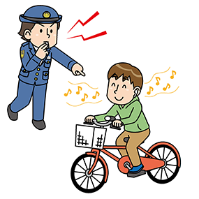 イヤホン運転