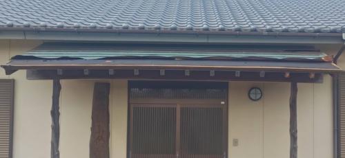 西碑殿集会場被害