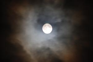 スーパームーン写真１