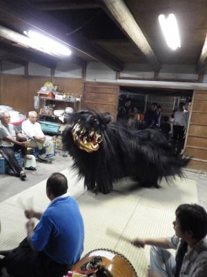 木徳東獅子舞写真