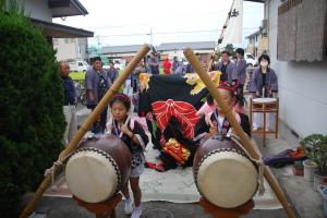 弘田下所獅子組獅子舞2