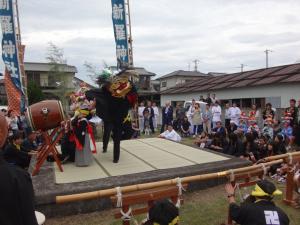 金蔵寺本村獅子組宮づかい写真３