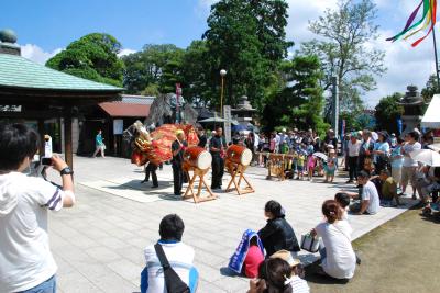 金蔵寺本村獅子組獅子舞写真4