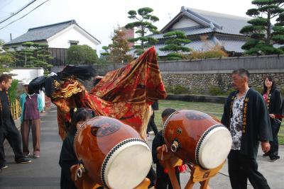 金蔵寺本村黒獅子獅子舞写真１