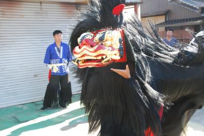 五条獅子組村づかい写真1