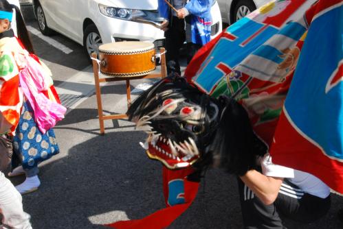 吉原曼荼羅寺下・下所獅子組村づかい写真７