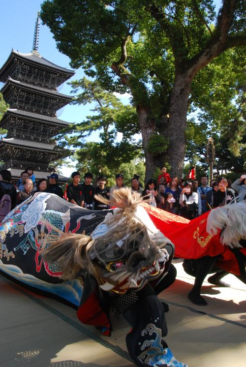 空海まつり曼荼羅寺東獅子舞写真１０