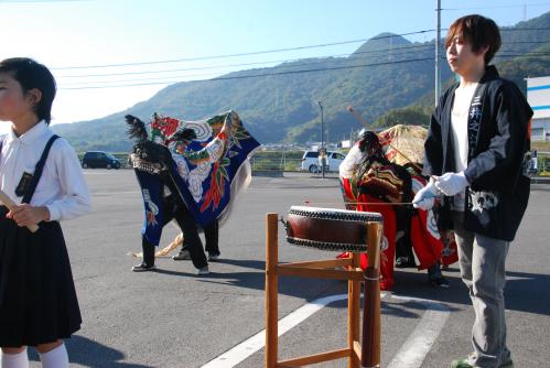 三井之江獅子組村づかい獅子舞写真1