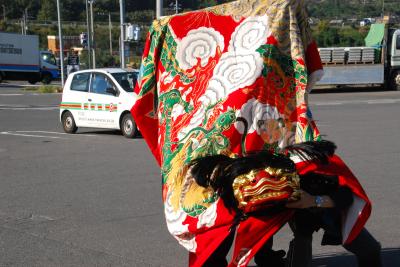 三井之江獅子組村づかい獅子舞写真12