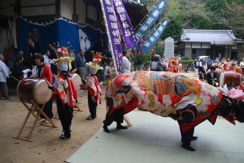 丸山獅子組宮づかい写真３