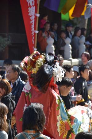 空海まつり田高田獅子組獅子舞写真2