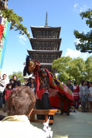 空海まつり西原獅子組獅子舞写真14