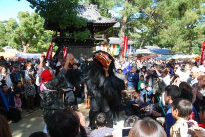 空海まつり五条獅子組獅子舞写真1