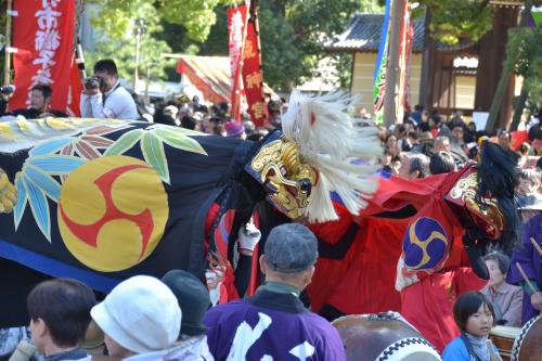 空海まつり西下獅子組獅子舞写真３