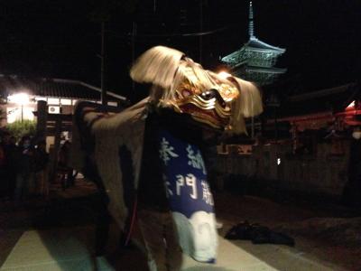 年始赤門筋獅子組獅子舞写真３