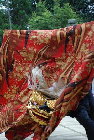 27年金蔵寺本村獅子組獅子舞写真３