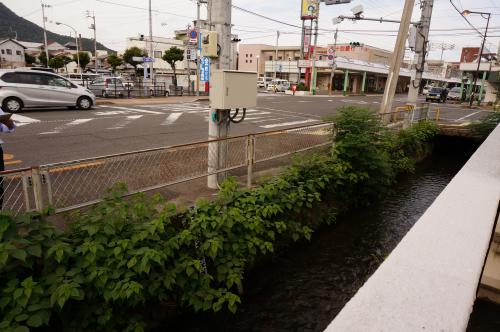 中谷川中流確認場所遠景写真