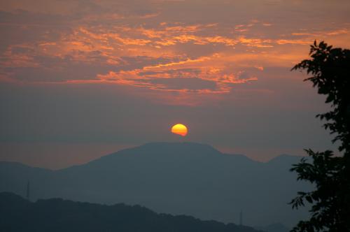 大麻山から見える夕景写真２