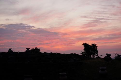 大麻山から見える夕景写真６