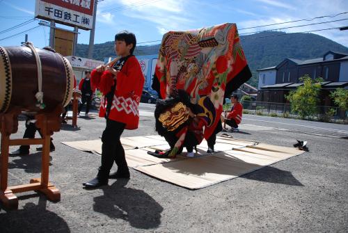 2015年度中西獅子組獅子舞写真４