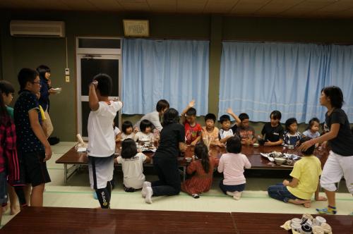 稲木本村獅子組獅子舞宮づかい練習風景写真１３