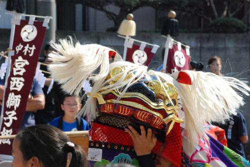 2015年度宮西獅子組獅子舞写真１０