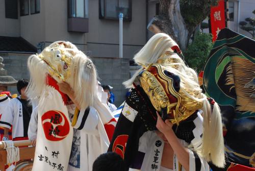 2015年度宮東獅子組獅子舞写真２