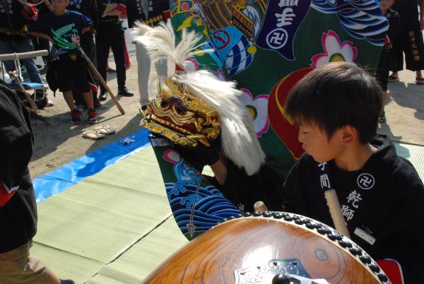 2015年度乾獅子組獅子舞写真３