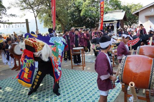 ２０1５年度川東獅子組獅子舞写真２