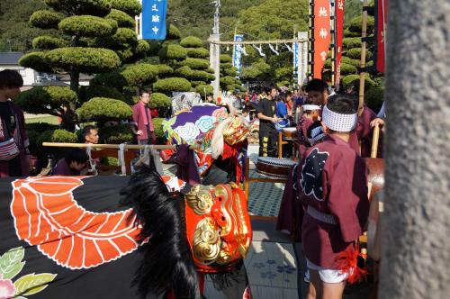 ２０1５年度川東獅子組獅子舞写真５